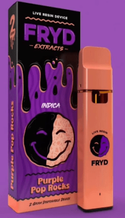 Fryd Carts Purple Pop Rocks