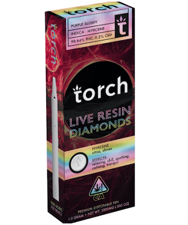 Purple Slushy - 1g Live Resin Diamonds Disposable