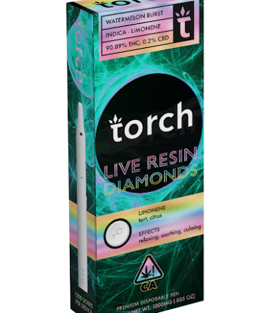 Watermelon Burst - 1g Live Resin Diamonds Disposable