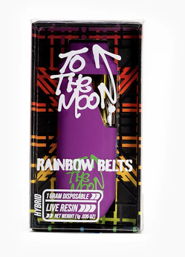 To The Moon Resin Vape Rainbow Belts