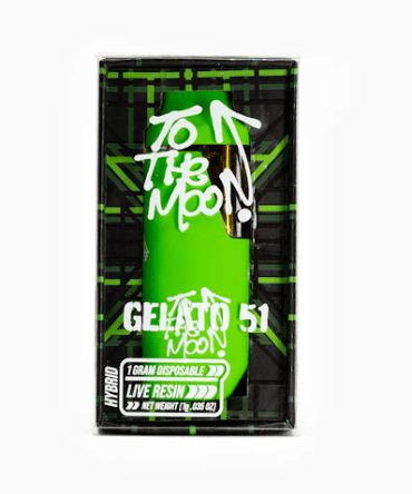 To The Moon Resin Vape Gelato 51