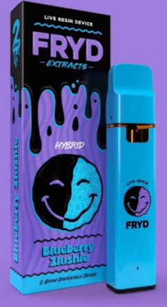Fryd Carts Blueberry Zlushie