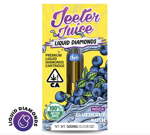 Jeeter Juice - Blueberry Kush - Liquid Diamonds Cartridge 1g