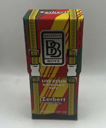 Backpack Boyz Live Resin Disposable Vape