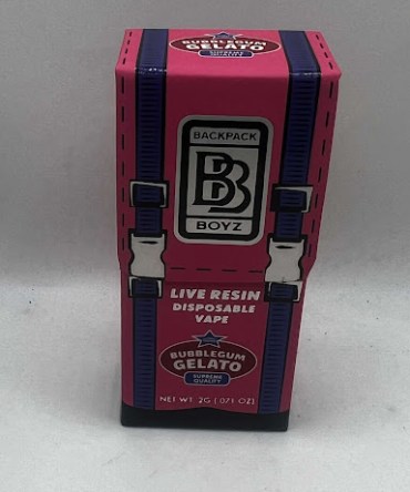 Backpack Boyz Live Resin Disposable Vape
