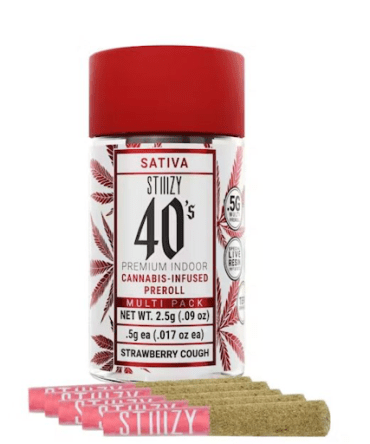 Strawberry Cough - 40's Pre-Roll Multi Pack