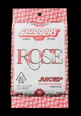 Slugger Hit Pre-Rolls Rose
