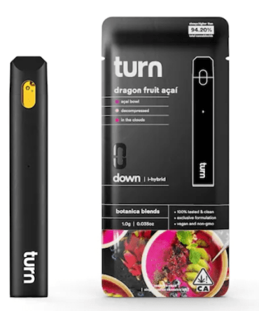 Turn Down Disposable Dragonfruit Açaí