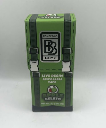 Backpack Boyz Live Resin Disposable Vape