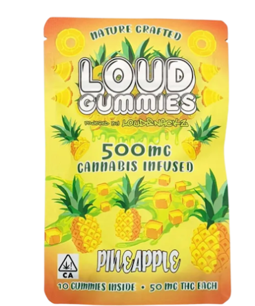 Loud Gummies Pineapple
