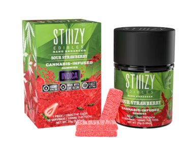 SOUR STRAWBERRY STIIIZY EDIBLES