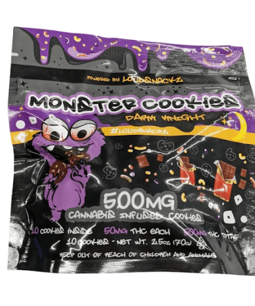 Loud Snacks Monster Cookies Dark Knight
