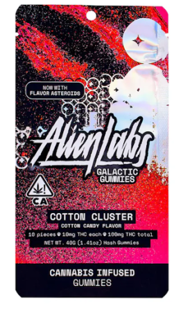 Alien Labs Galactic Gummies - Cotton Cluster