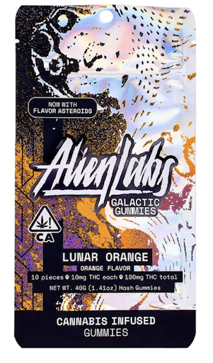 Alien Labs Galactic Gummies - Lunar Orange