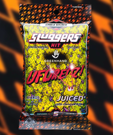 Sluggers Uforeoz Infused Prerolls 5pk